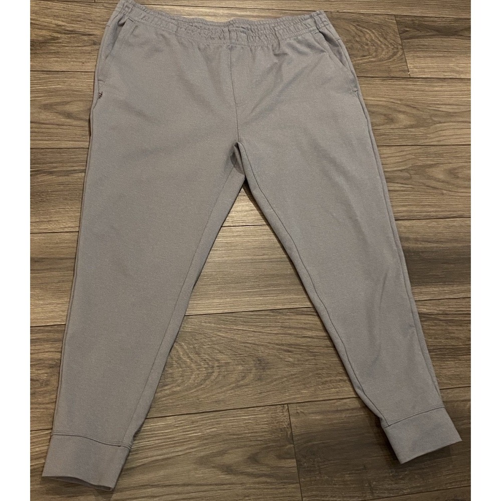 Rhone Men's XXL Spar Comfort Tech‎ Joggers Grey 100021 28" Inseam Training